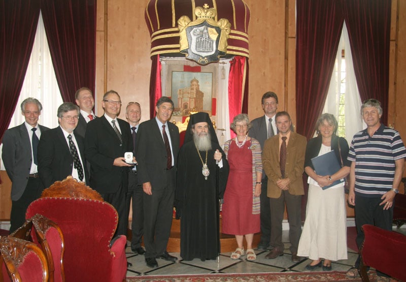 غبطة البطريرك و ممثلين الاتحاد الكنائس البروتستانتي في سويسرا