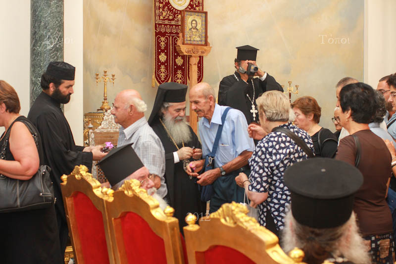 زوار من كنيسة كريت تزور البطريركية الارثوذكسية