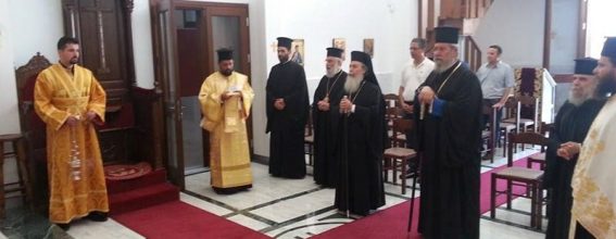 القداس البطريركي المشترك في كنيسة القديس نيكولاوس في جزيرة قبرص