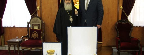 01السفير الروسي في اسرائيل يزور البطريركية