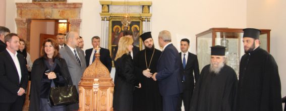 0وفد برلماني من رومانيا يزور البطريركية ألاورشليمية
