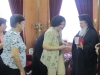 لجنة سيدات بئر السيدة العذراء للروم الارثوذكس في مدينة بيت ساحور تزور البطريركية